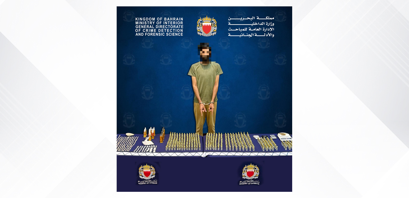 مكافحة المخدرات بالتعاون مع إدارة جمارك المنافذ الجوية تحبط محاولة تهريب مواد مخدرة عبر الشحن الجوي<